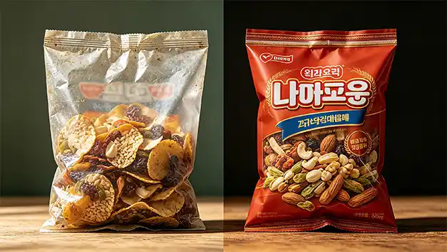 Pre-made bag packaging